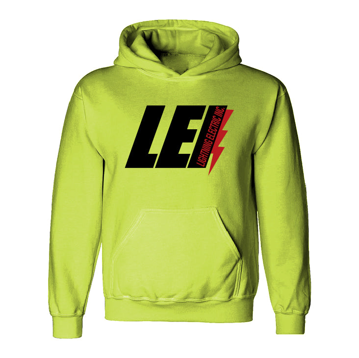 Florescent, Fleece Midweight Pullover Hoodie